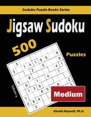 Jigsaw Sudoku: 500 Medium Puzzles