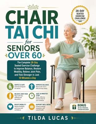 Chair Tai Chi for Seniors Over 60: The Complete 28-Day Seated Exercise Challenge to Improve Balance, Restore Mobility, Relieve Joint Pain, and Feel St