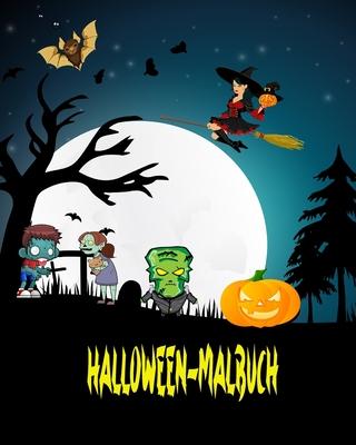 Halloween-Malbuch: Erstaunliches Halloween-Malbuch!