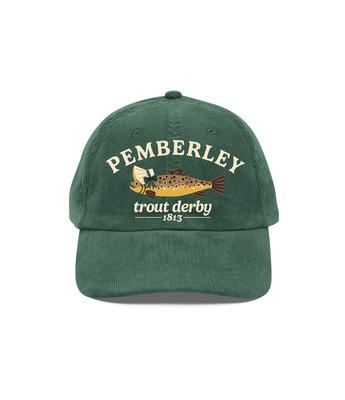 Jane Austen's Pride and Prejudice - Pemberley Trout Derby Hat by Out of