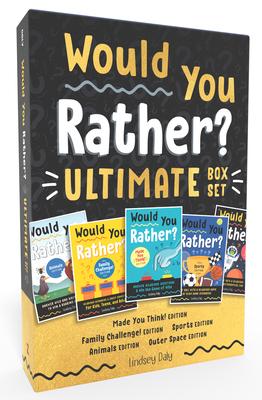 Would You Rather? Ultimate Box Set: Made You Think! Edition, Family Challenge! Edition, Sports Edition, Animals Edition, Outer Space Edition Subscription