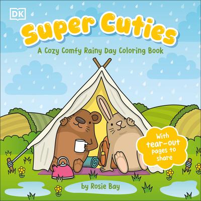 Super Cuties: A Cozy Comfy Rainy Day Coloring Book: With Tear-Out Pages to Share Subscription