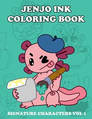 Jenjo Ink Coloring Book: Signature Characters