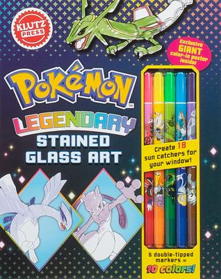Pokmon Legendary Stained Glass