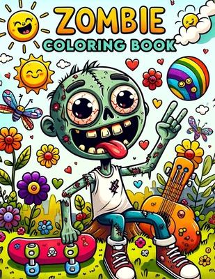 Zombie Coloring Book: Brace yourself for an artistic invasion, where legions of zombies emerge from the shadows, each page a battleground fo