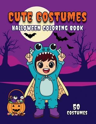 Cute Costumes: Halloween Coloring Book