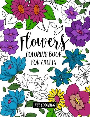 Flowers Coloring Book for Adults