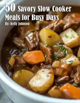 50 Savory Slow Cooker Meals for Busy Days