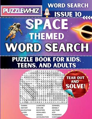 Space - Themed Word Search - Fun & Educational Puzzles for Kids, Teens, and Adults (Large Print Edition): Featuring Engaging Themed Word Search Puzzle