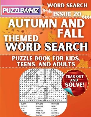 Autumn and Fall - Themed Word Search - Fun & Educational Puzzles for Kids, Teens, and Adults (Large Print Edition): Featuring Engaging Themed Word Sea