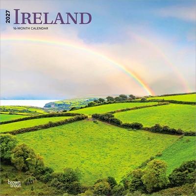 Ireland 2027 12 X 24 Inch (Hanging) Monthly Square Wall Calendar Plastic-Free Subscription