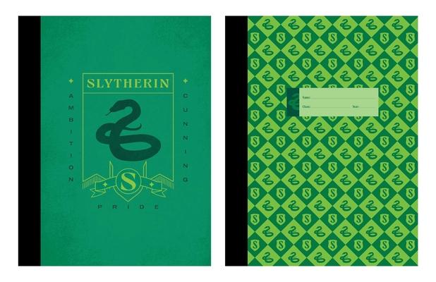 Harry Potter: Slytherin Composition Notebook Set (Set of 2) Subscription