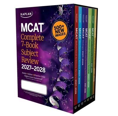 MCAT Complete 7-Book Subject Review 2027-2028 Biggest Update Ever: 500+ New Images & All-New Cars Book 3 Practice Tests (Kaplan Test Prep) Subscription
