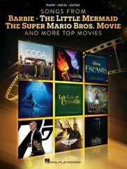 Songs from Barbie, the Little Mermaid, the Super Mario Bros. Movie, and More Top Movies - Piano/Vocal/Guitar Arrangements Subscription
