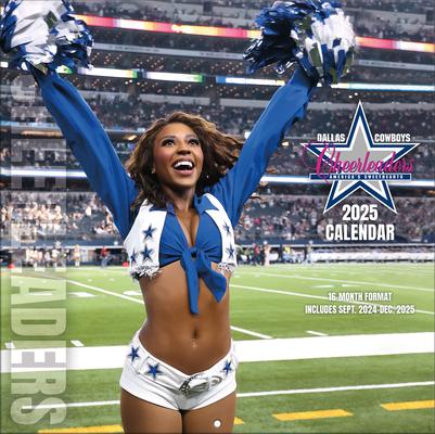 Dallas Cowboys Cheerleaders 12x12 Sideline Wall Calendar - 16m