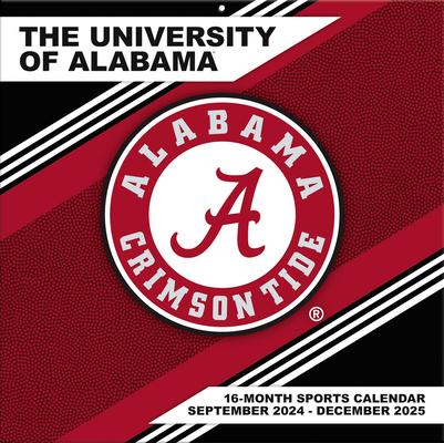 Alabama Crimson Tide 2025 12x12 Team Wall Calendar