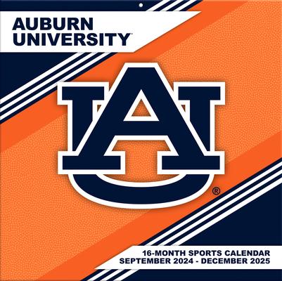 Auburn Tigers 2025 12x12 Team Wall Calendar