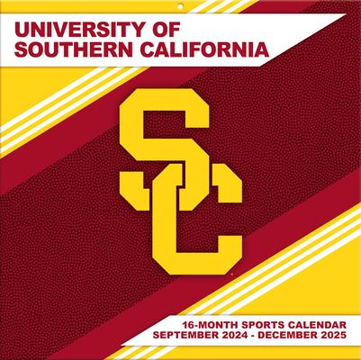 Usc Trojans 2025 12x12 Team Wall Calendar