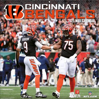 Cincinnati Bengals 2025 12x12 Team Wall Calendar