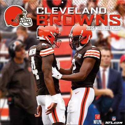 Cleveland Browns 2025 12x12 Team Wall Calendar