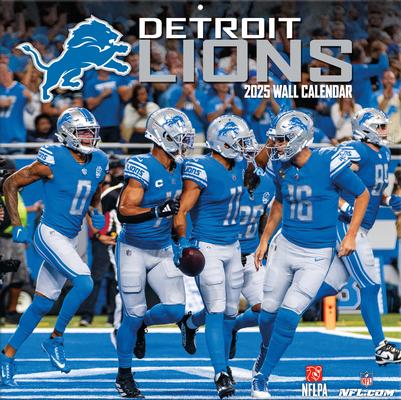 Detroit Lions 2025 12x12 Team Wall Calendar