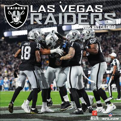 Las Vegas Raiders 2025 12x12 Team Wall Calendar