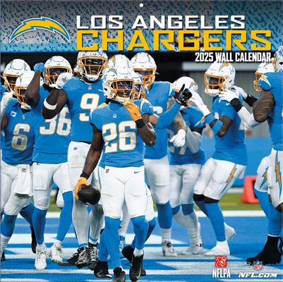 Los Angeles Chargers 2025 12x12 Team Wall Calendar