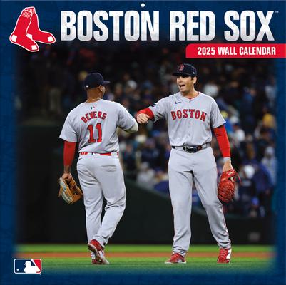 Boston Red Sox 2025 12x12 Team Wall Calendar