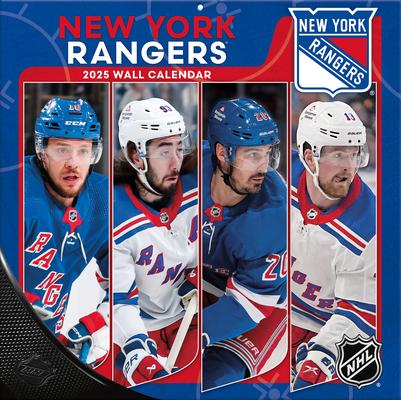 New York Rangers 2025 12x12 Team Wall Calendar