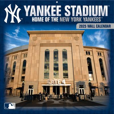 New York Yankees Yankee Stadium 2025 12x12 Stadium Wall Calendar