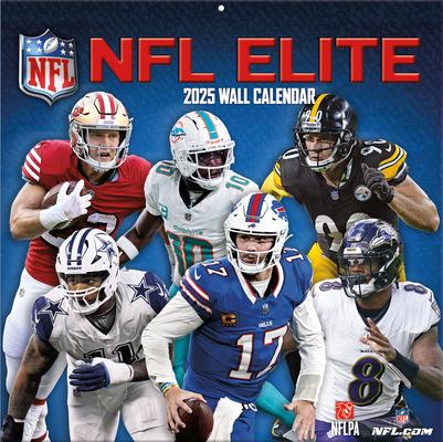 NFL Elite 2025 12x12 Wall Calendar