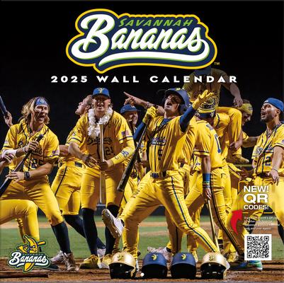 Savannah Bananas 2025 12 X 12 Team Wall Calendar