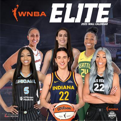 WNBA - All-Stars 2025 12x12 Wall Calendar - Non Fsc