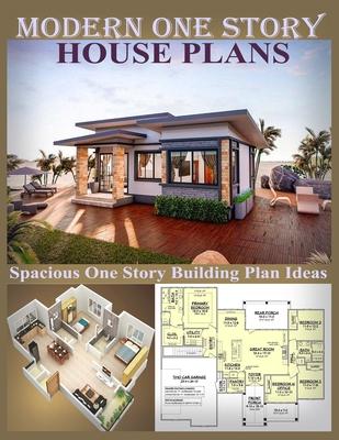 Modern One Story House Plans: Spacious One Story Building Plan Ideas