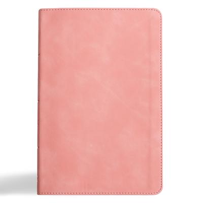 CSB Thinline Bible, Blush Pink Leathertouch