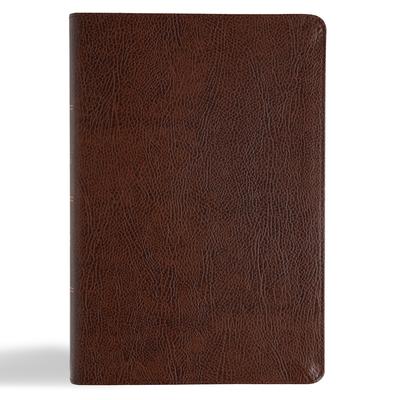 CSB Oswald Chambers Bible, Brown Bonded Leather: Includes My Utmost for His Highest Devotional and Other Select Works by Oswald Chambers