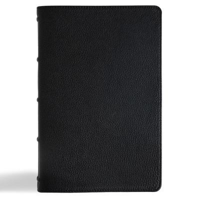 CSB Oswald Chambers Bible, Legacy Edition, Black Premium Goatskin: Includes My Utmost for His Highest Devotional and Other Select Works by Oswald Cham