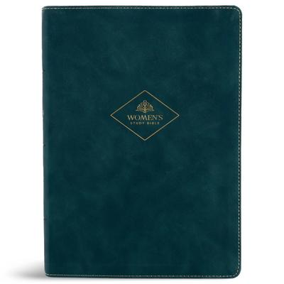 CSB Women's Study Bible, Peacock Leathertouch Subscription