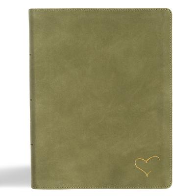 CSB Notetaking Bible, Revive Our Hearts Edition, Sage Suedesoft Leathertouch: With Prayers and Encouragement from Nancy DeMoss Wolgemuth Subscription