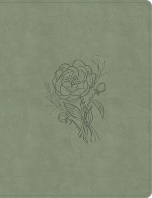 KJV Notetaking Bible, Large Print Edition, Sage Suedesoft Leathertouch Subscription