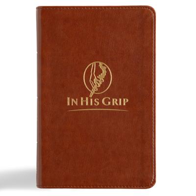CSB in His Grip Golfer's Bible, Brown Leathertouch Subscription