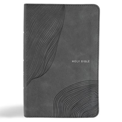CSB Single-Column Compact Bible, Digital Study Edition, Charcoal Leathertouch Subscription