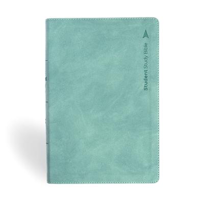 CSB Student Study Bible, Earthen Teal Suedesoft Leathertouch Subscription