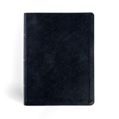 CSB Study Bible, Large Print, Digital Study Edition, Black Leathertouch, Indexed Subscription
