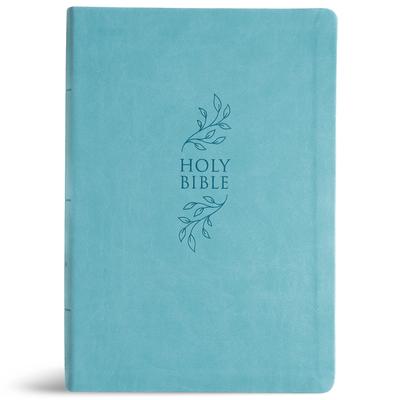 KJV Super Giant Print Reference Bible, Value Edition, Blue Leathertouch Subscription