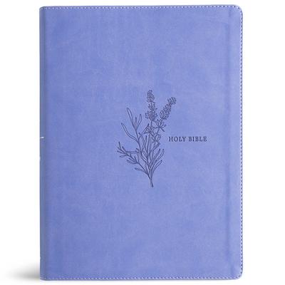 KJV Study Bible, Full-Color, Lavender Leathertouch Subscription