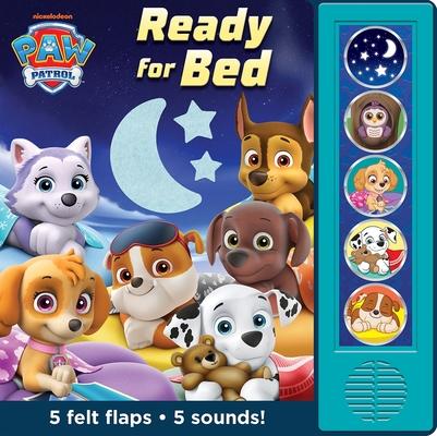 Nickelodeon Paw Patrol: Ready for Bed Felt Flaps Sound Book [With Battery] Subscription