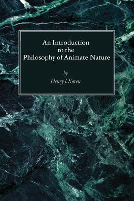 An Introduction to the Philosophy of Animate Nature