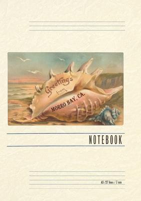 Vintage Lined Notebook Greetings from Morro Bay