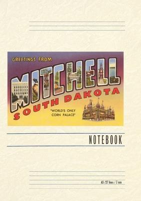 Vintage Lined Notebook Greetings from Mitchell